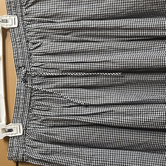 Damson Madder Keeley Gingham Cotton Midi Skirt Black EU Size 14 (See Measuremen) - Picture 6 of 10